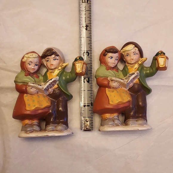 Lot of 7 Provincial Mold 1982 and 1 Duncan Ceramic 1975, Christmas figurines - Picture 3 of 12